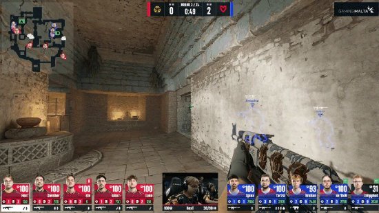 BLAST伦敦公开赛2025：强队底蕴！MOUZ 2-1 M80